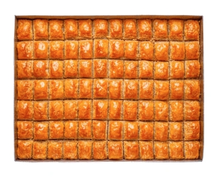 3000 Gr Taze ve İnce Katmanlı Cevizli Baklava